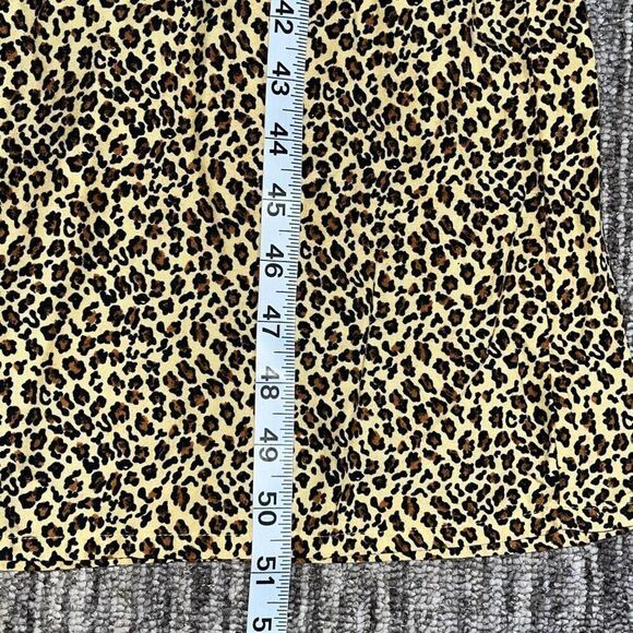 Worthington Women’s Size 10 Vintage Shirt Dress Set Animal Print 80s 90s Style - Picture 9 of 9